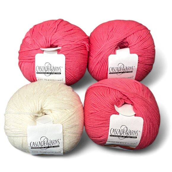 Cascade Yarns 220 100% Superwash Wool Slip Stitch Short Sleeve Top Knitting Kit - Picture 2 of 5